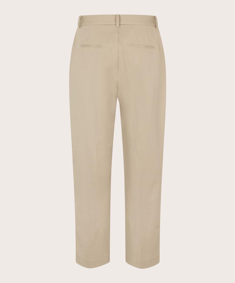 Schwere Baumwollhose Mit Eingrifftaschen, Plaza Taupe