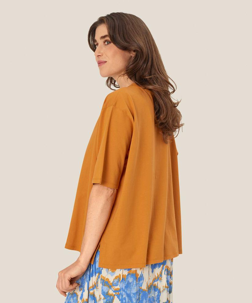 T-shirt Mit Rundhals, Inca Gold