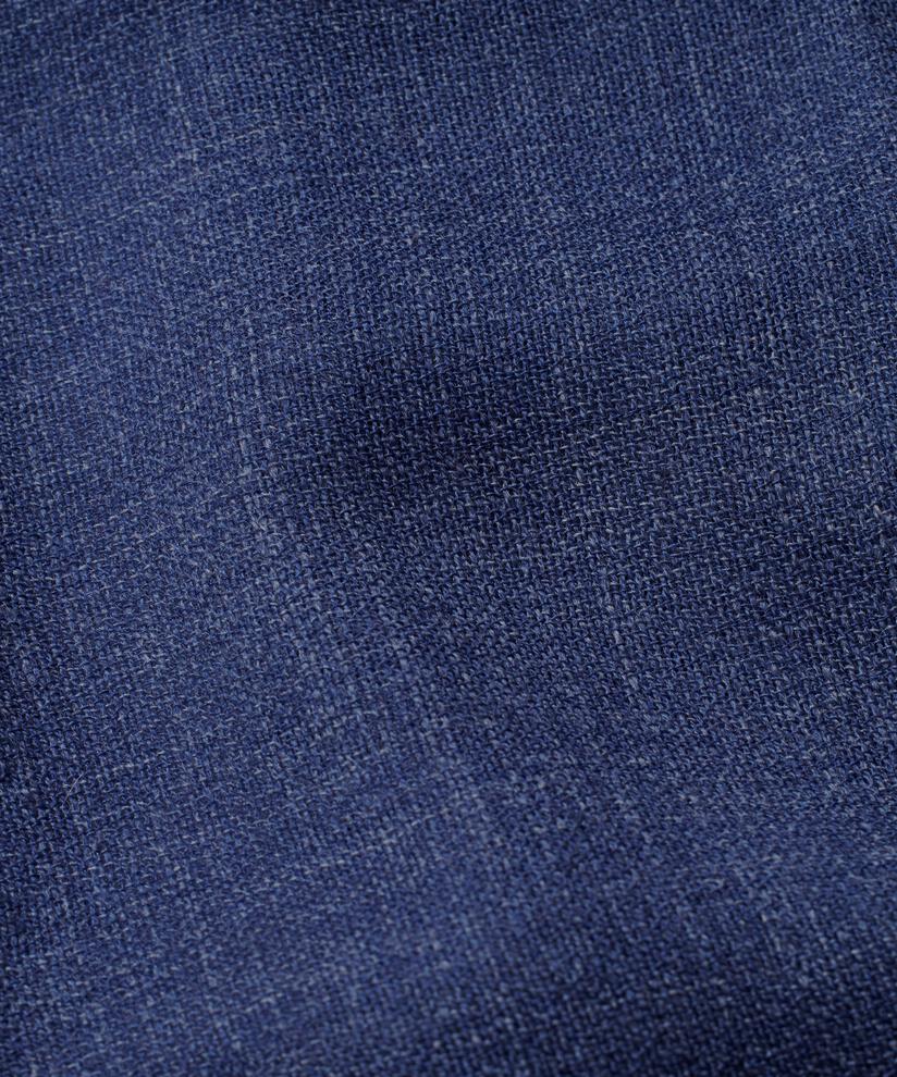 zweifarbiger Schal aus reiner Wolle, Bijou Blue