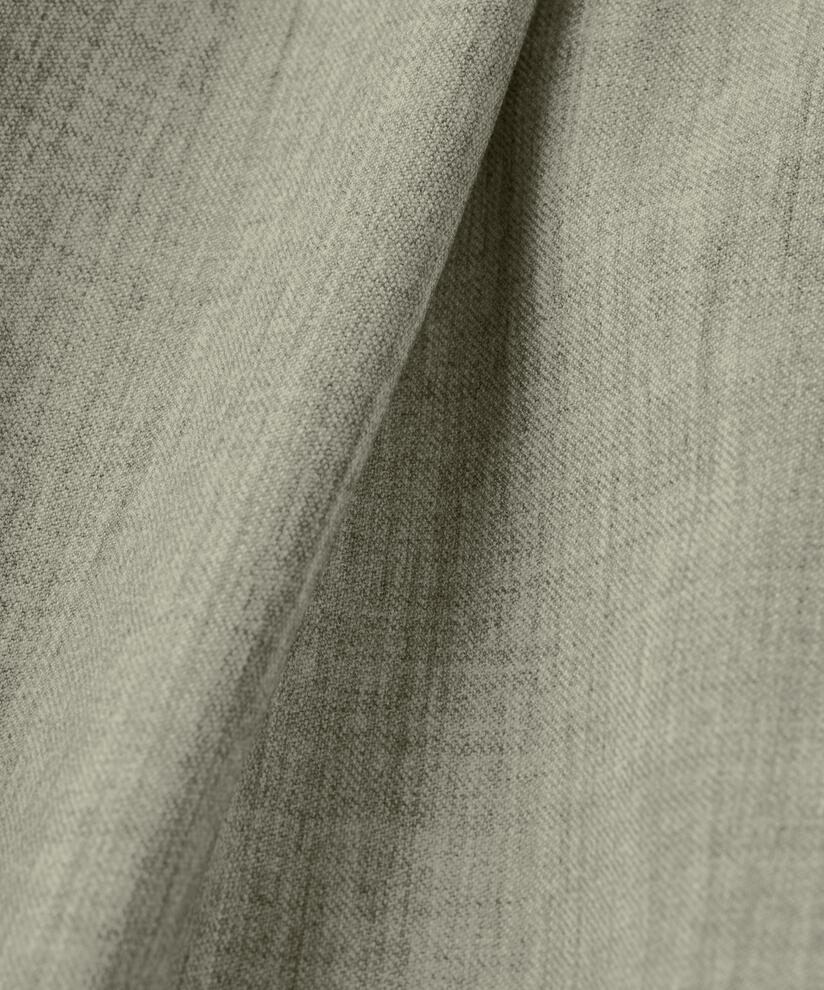 Gewebte Hose Mit Stretch Und Knopfdetail Am Bein, Vetiver