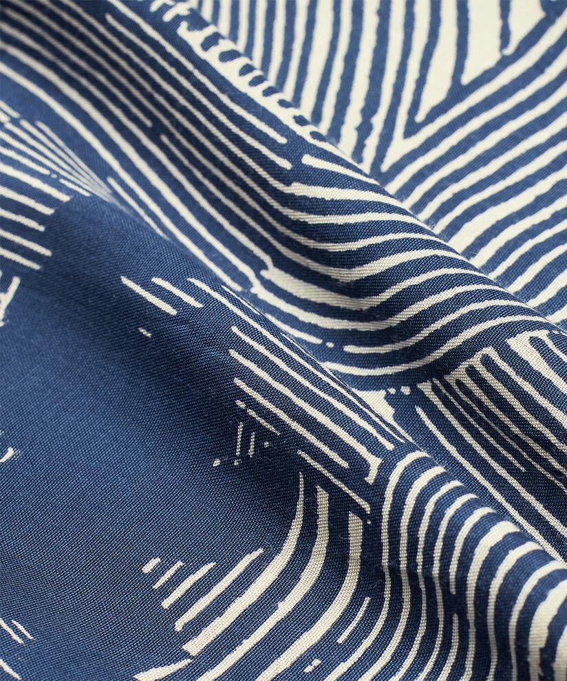 Bedrucktes Hemdkleid aus Viskose mit Taschen, Sargasso Sea