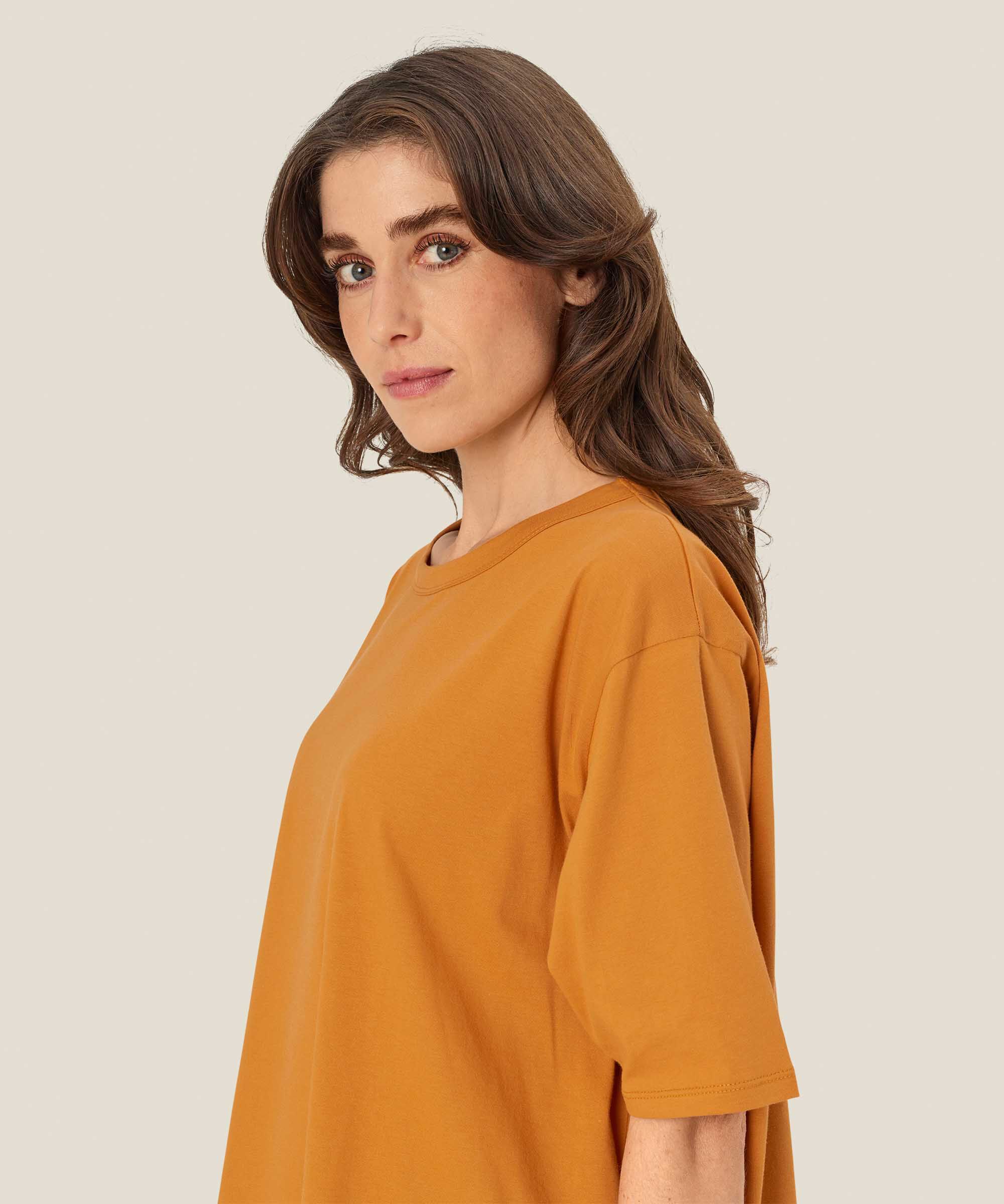 T-shirt Mit Rundhals, Inca Gold