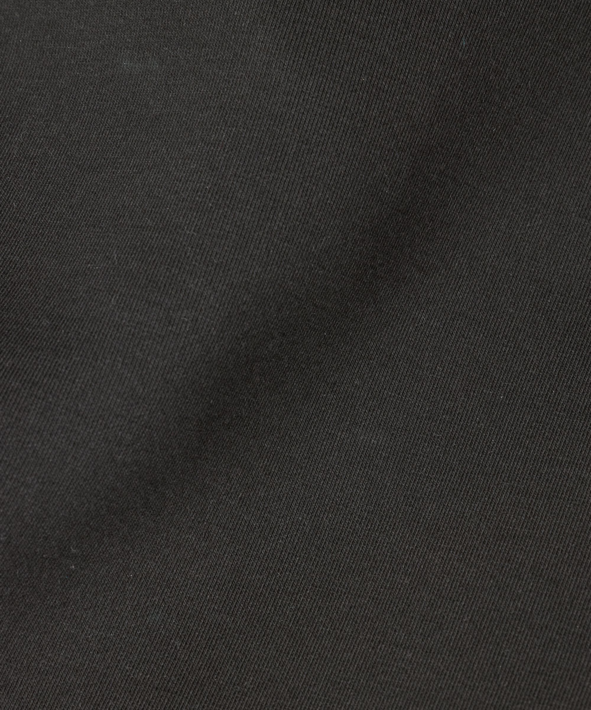 Klassischer Mantel mit doppelreihigem Knopfverschluss, Black