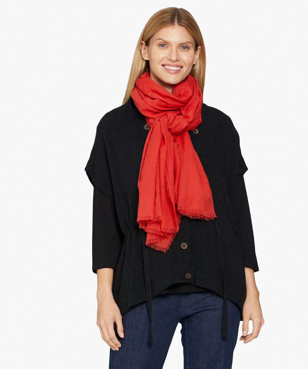 Schal aus Weicher Baumwolle, Valient Poppy