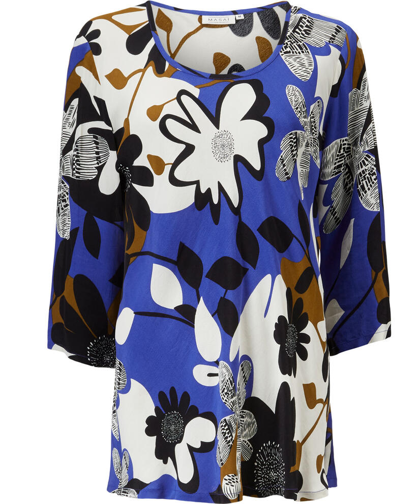 KIA SHIRT, Clematis Blue