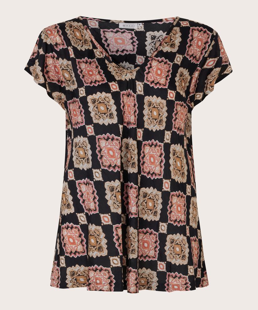 KALLO BLUSE, Desert sage