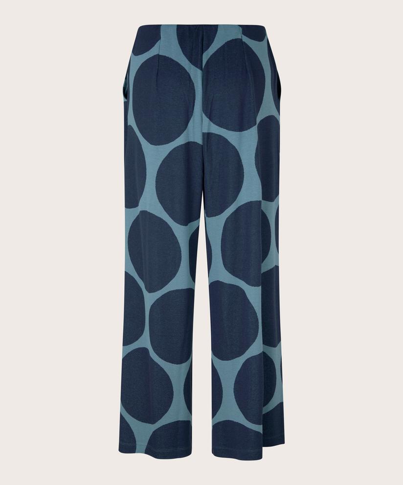 Jerseyhose mit weitem Bein und elastischem Bund, Proven Blue
