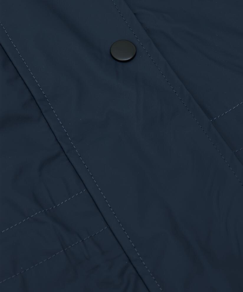 Regenmantel mit Kapuze, Navy