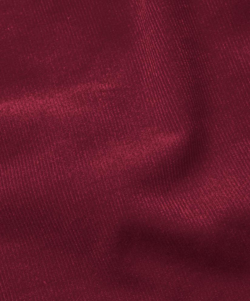 Samthemdjacke Mit Kragen, Tawny Port