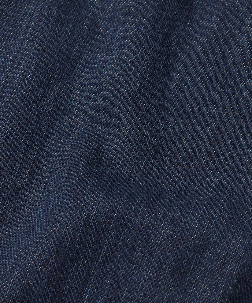 Jeanshemd mit einem Hauch von Glitzer, Dark Denim