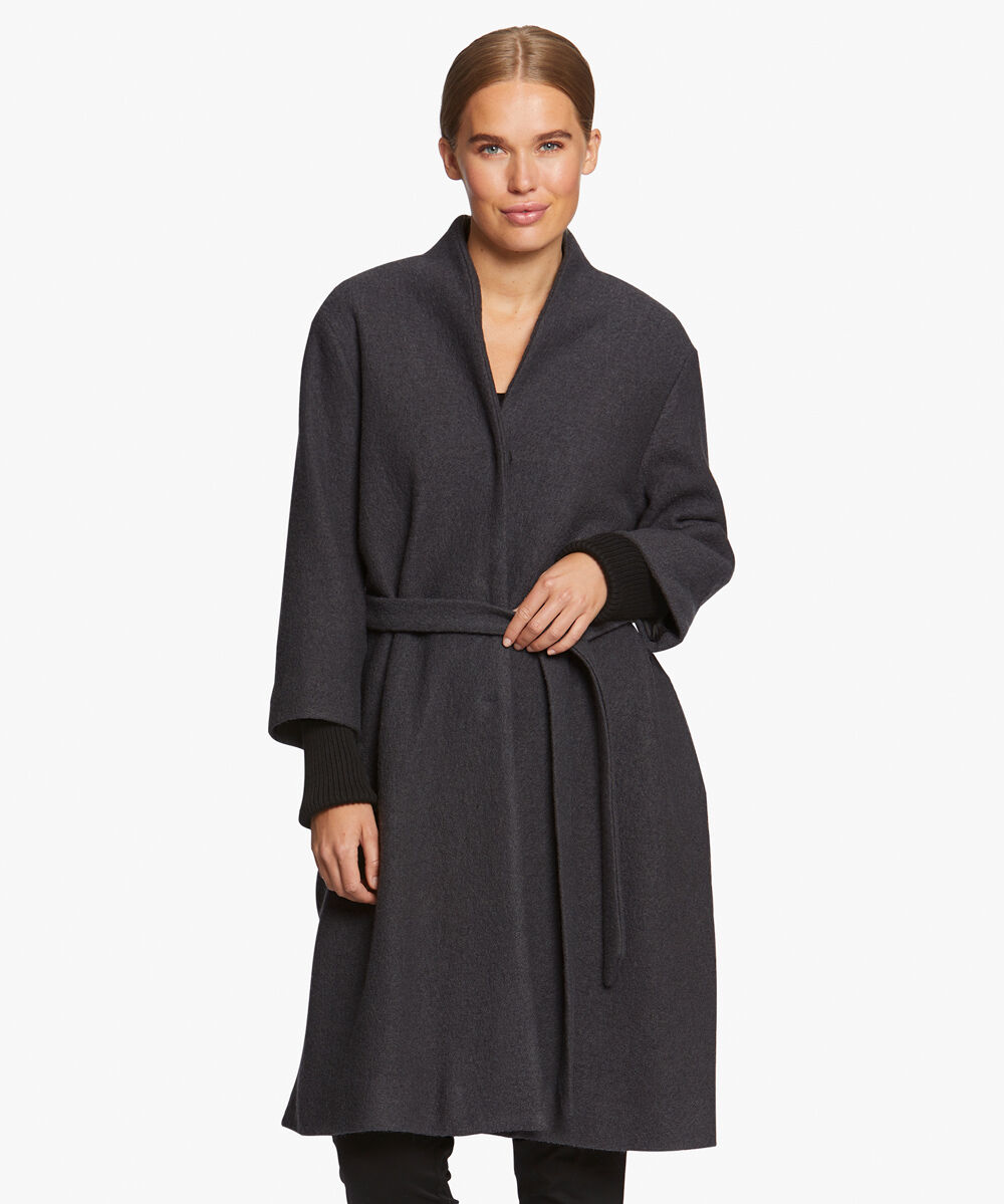 TERRA MANTEL, D. Grey mel.