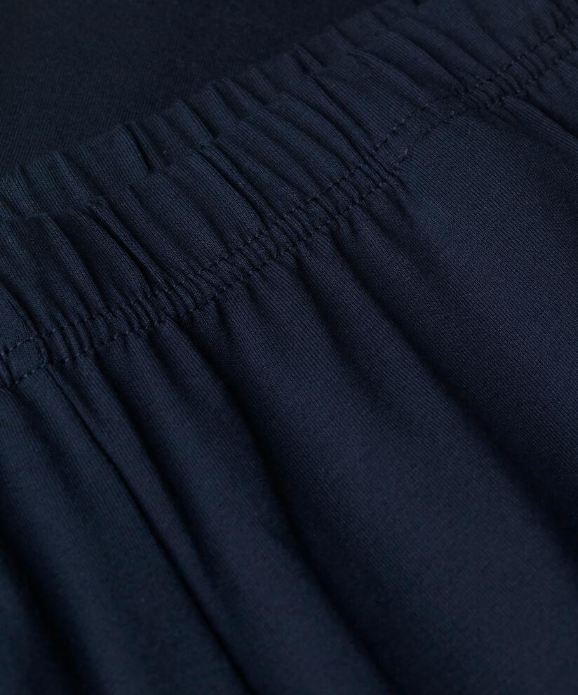Lange Leggings Aus Weichem Jersey, Navy