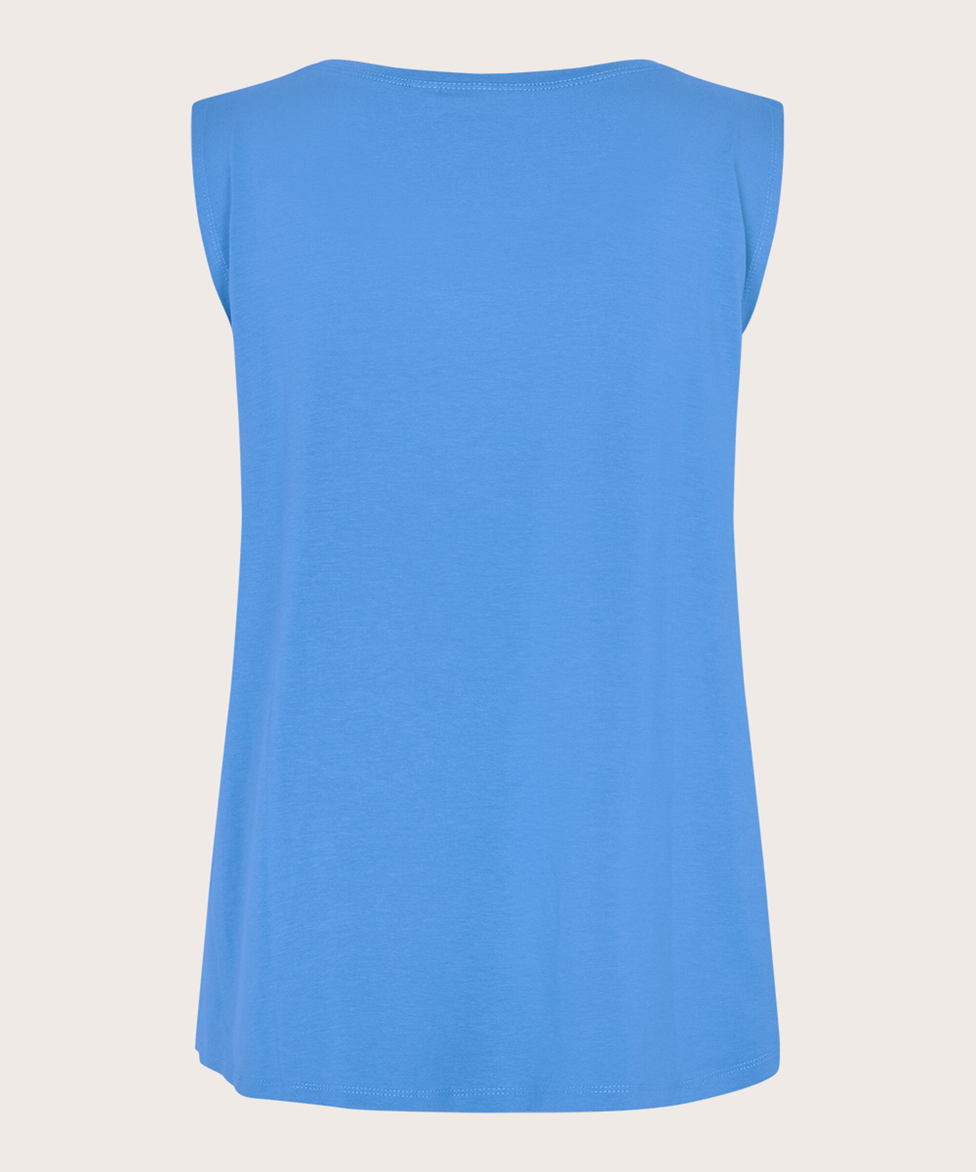 Ärmelloses Jersey-top, Ultramarine