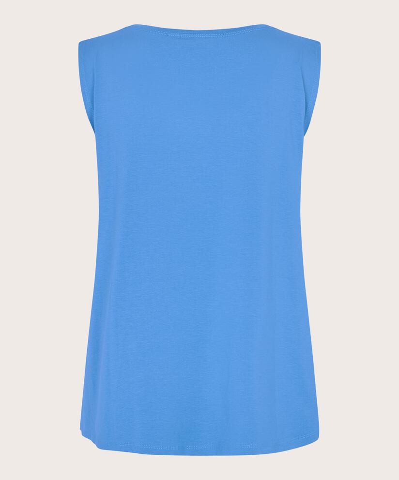 Ärmelloses Jersey-top, Ultramarine