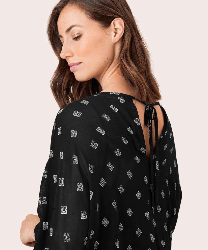 Noué Kleid , Black