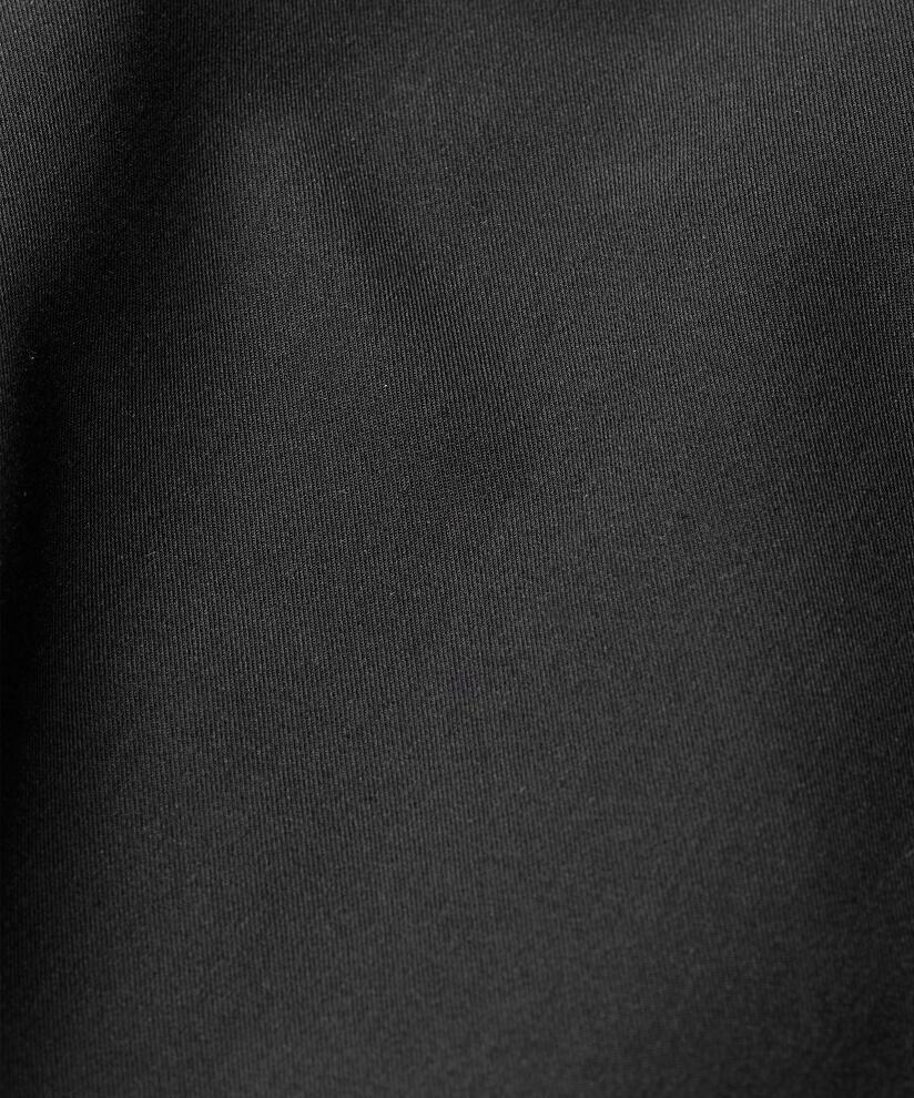 Weste mit Knopfverschluss und Gürtel, Black