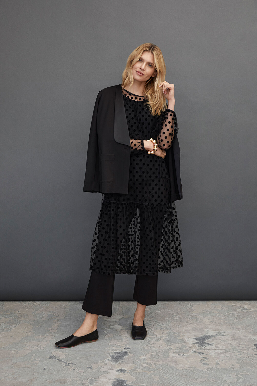 JENNY JERSEY JACKE, Black