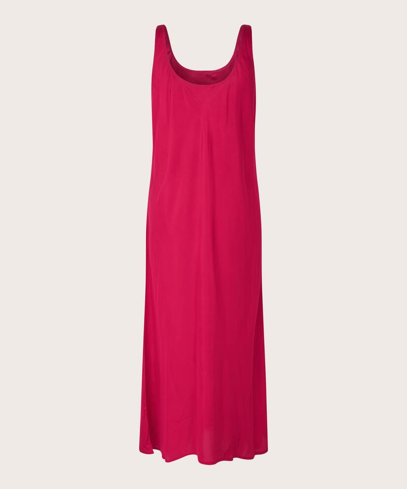 Trägerkleid aus leicht glänzender Viskose, Persian Red