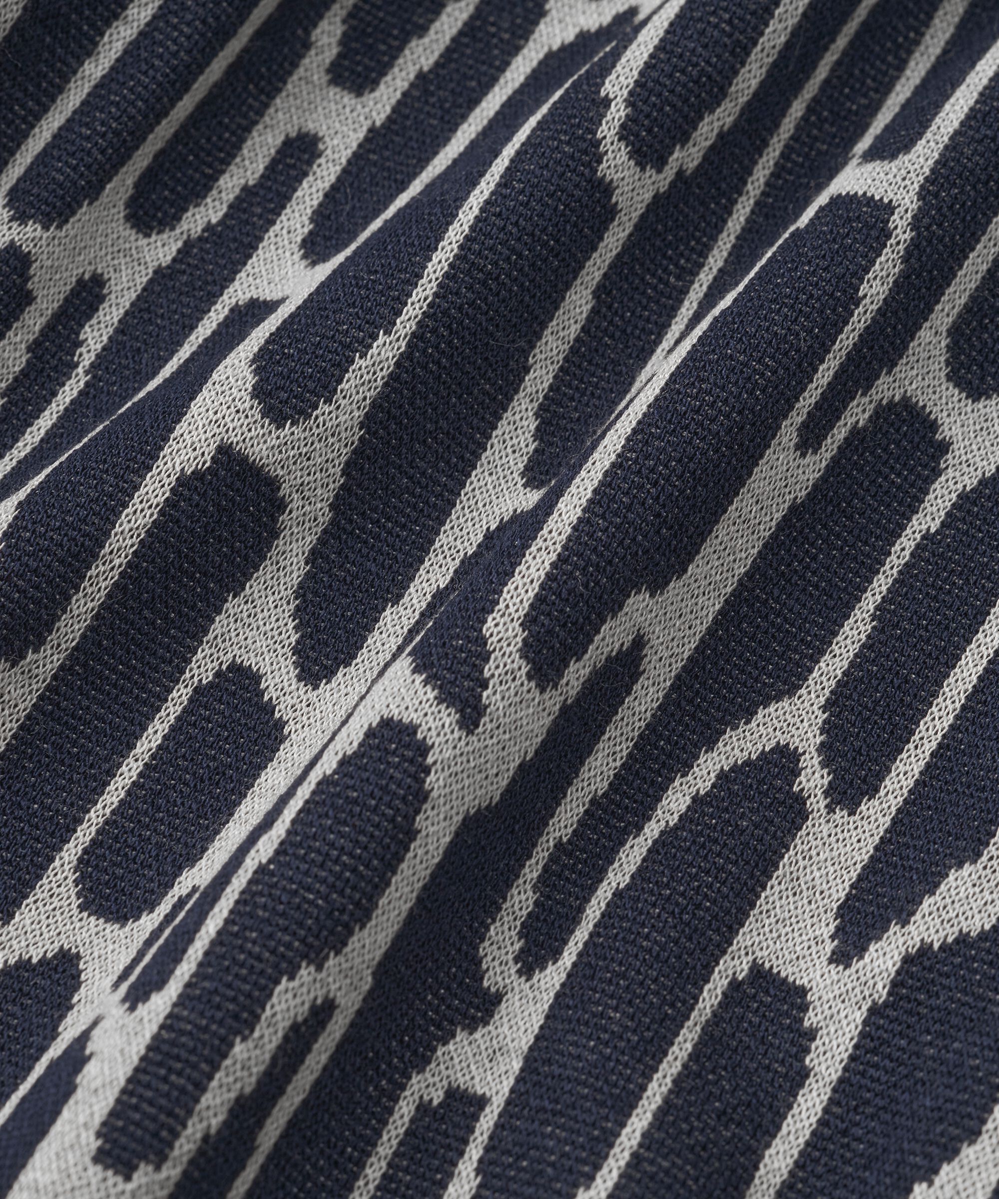 Jersey-Tunika mit langen Ärmeln, Maritime Blue