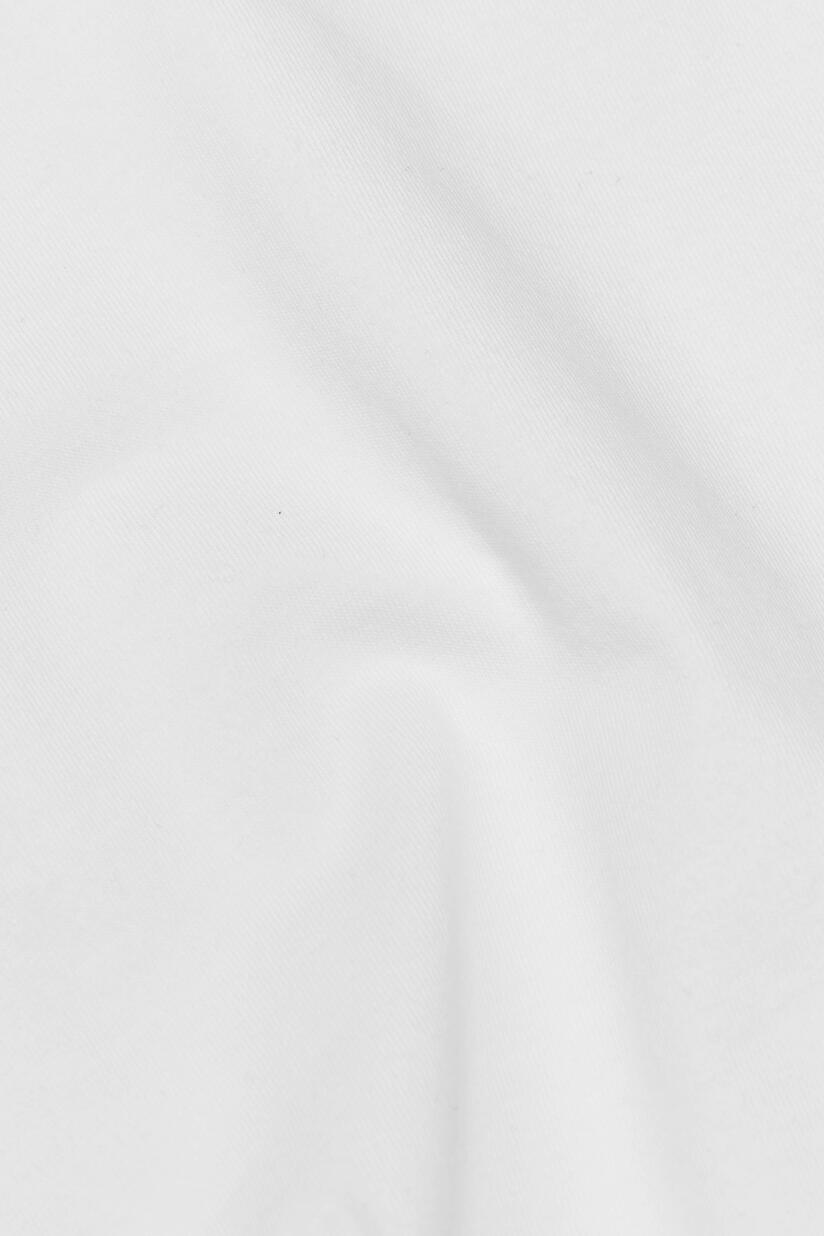 tailliertes Tanktop aus Stretch-Jersey, White