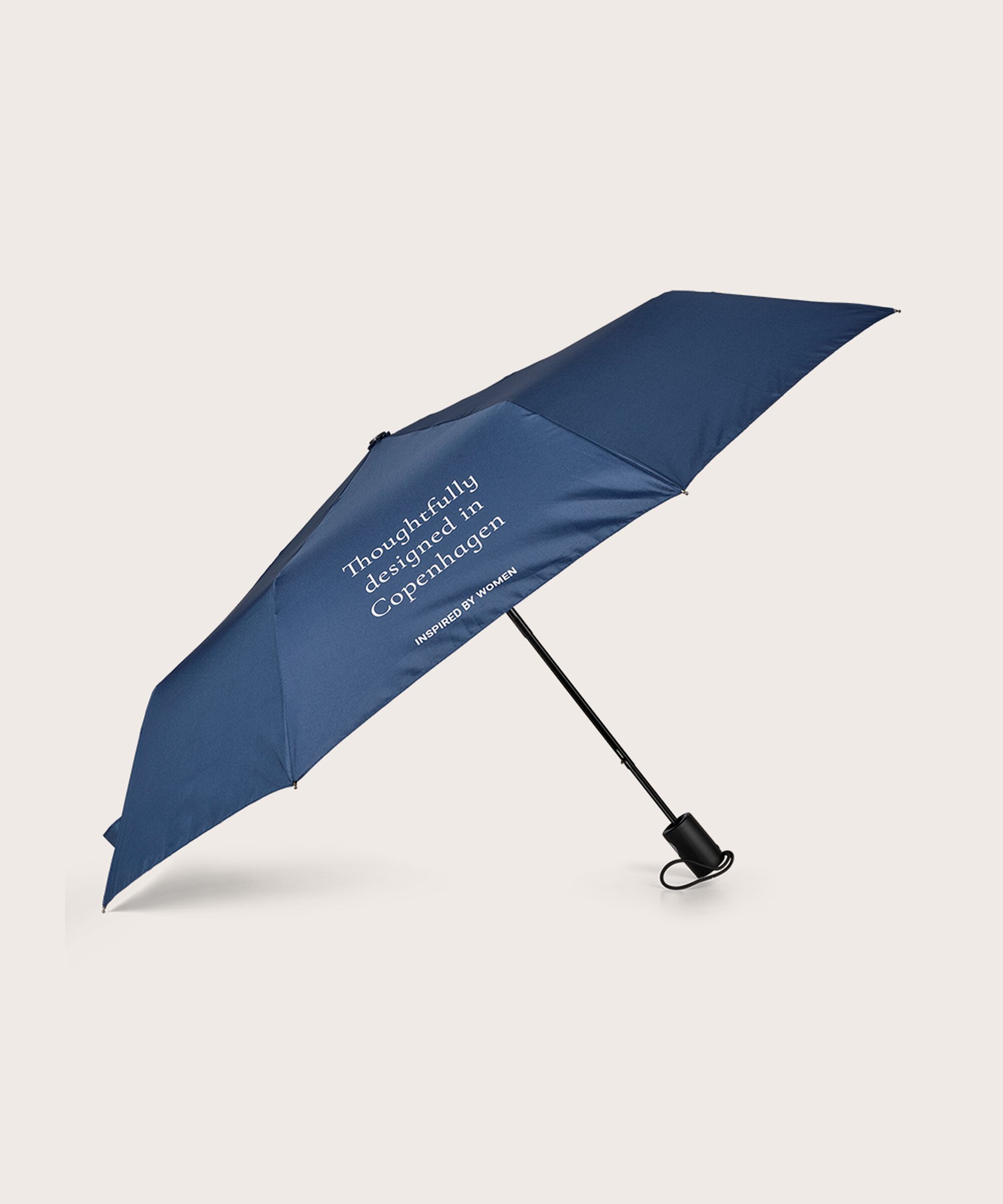 Taschenschirm mit Logo, Navy