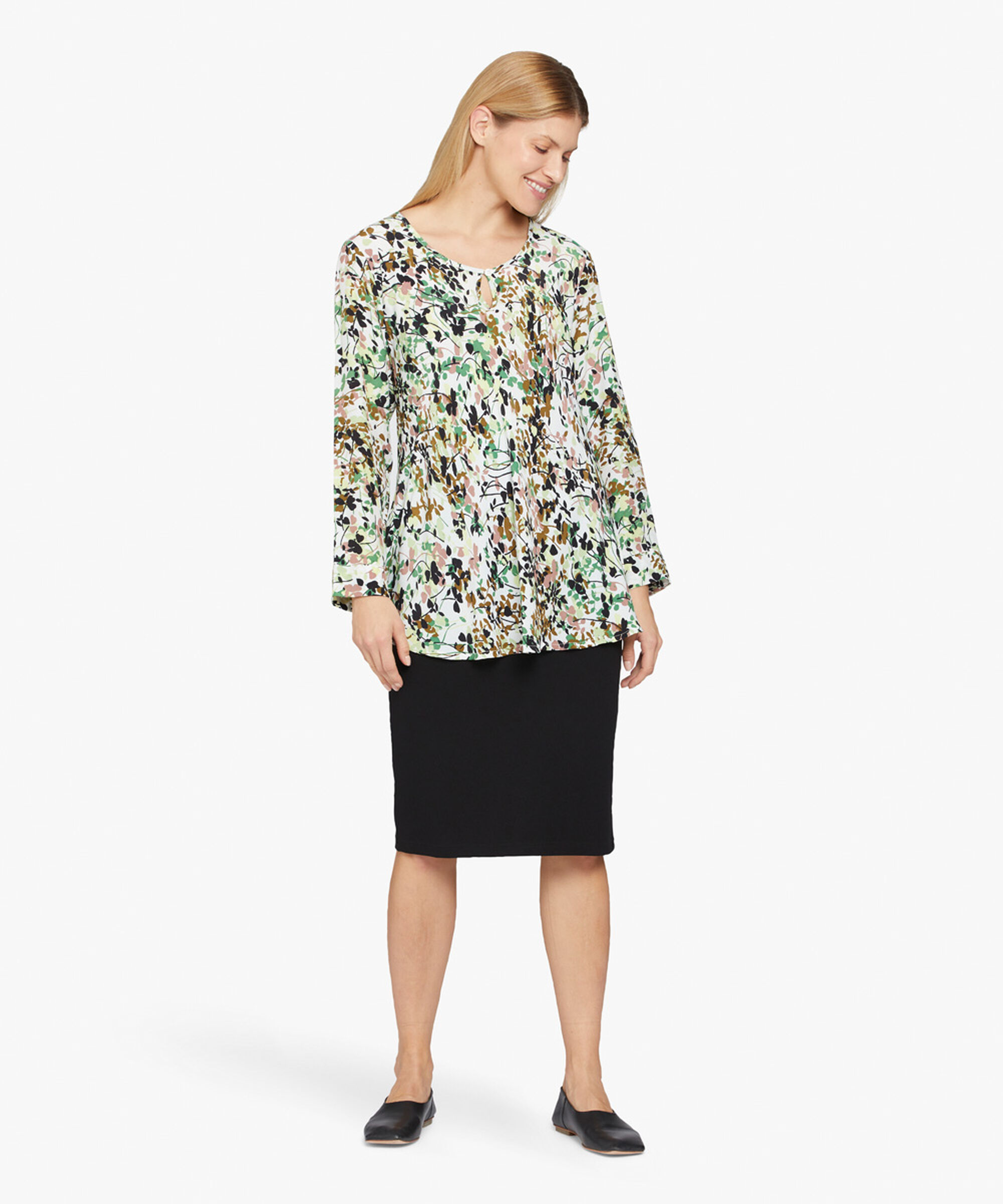 DANITA SHIRT, Bottle Green