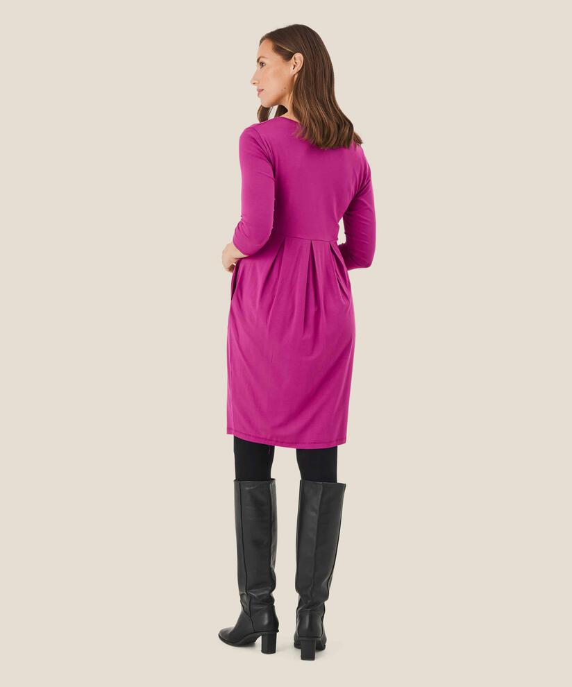Tulpenkleid aus Jersey, Wild Aster