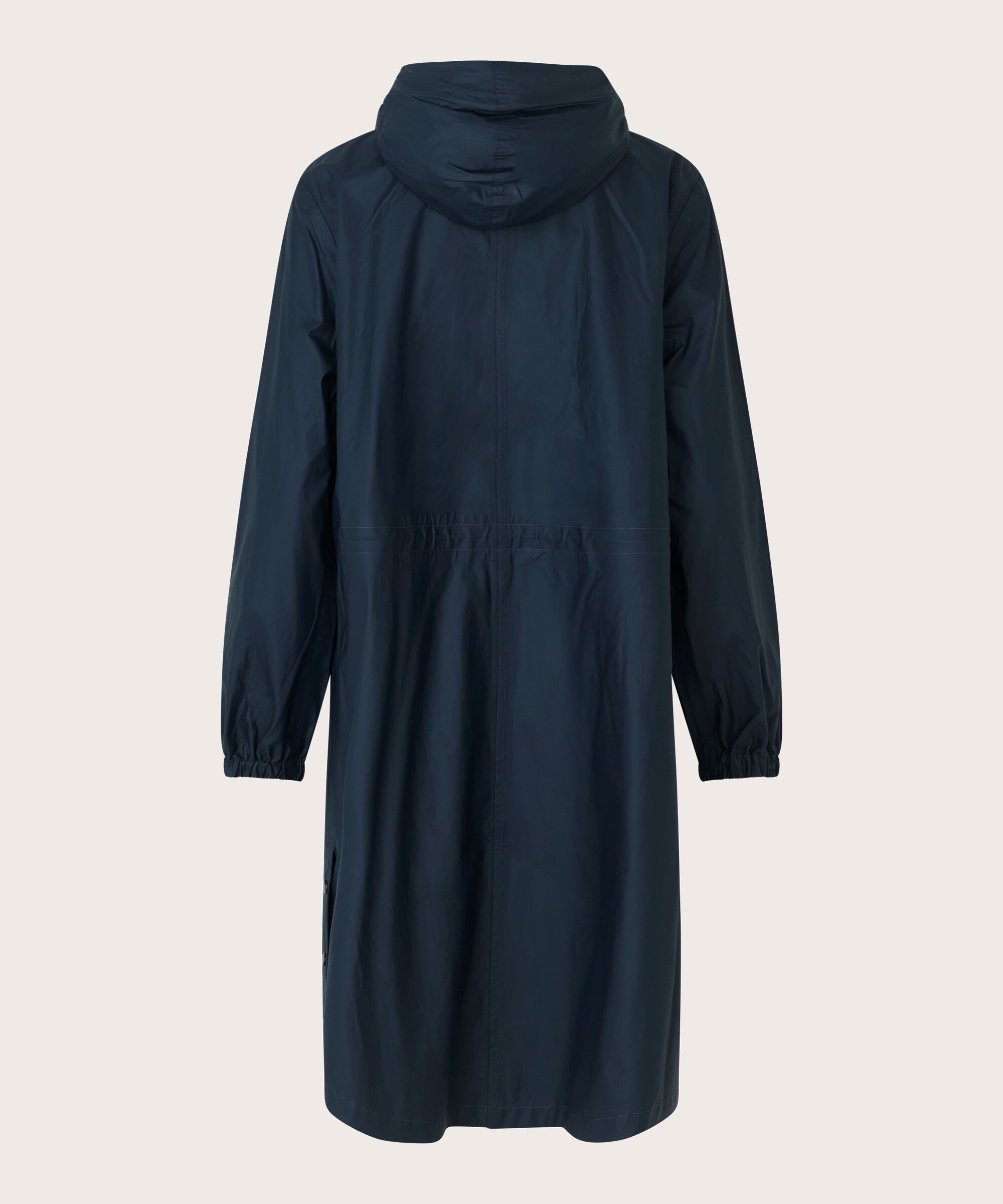 Regenmantel mit Kapuze, Navy