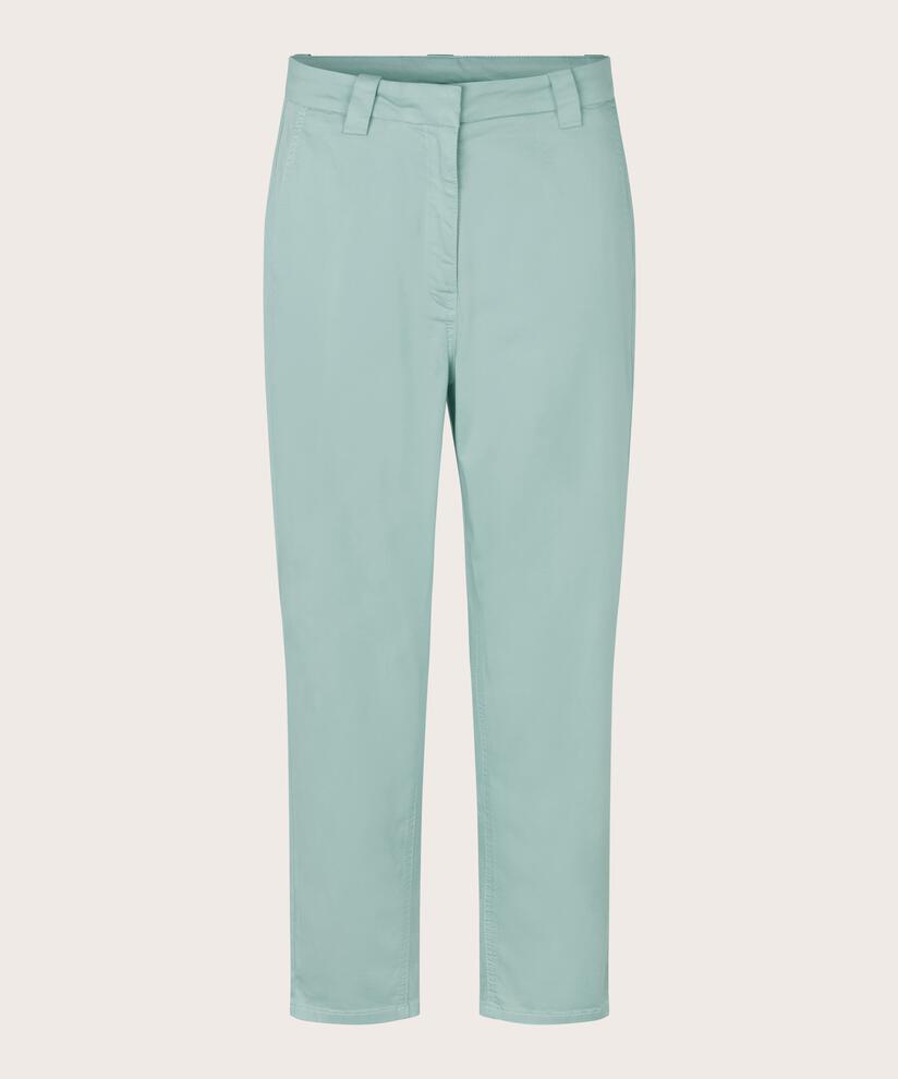 Kurze Chinohose aus Baumwolle mit Seitentaschen, Blue Haze