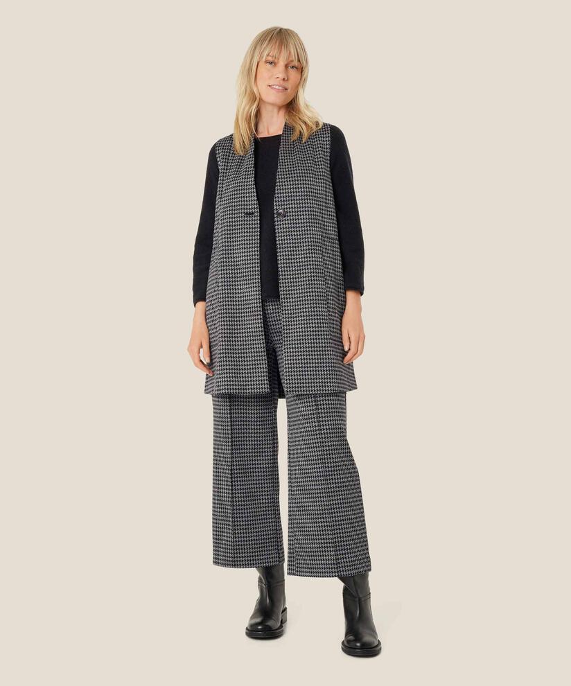 Jerseyweste mit Eingrifftaschen, Black