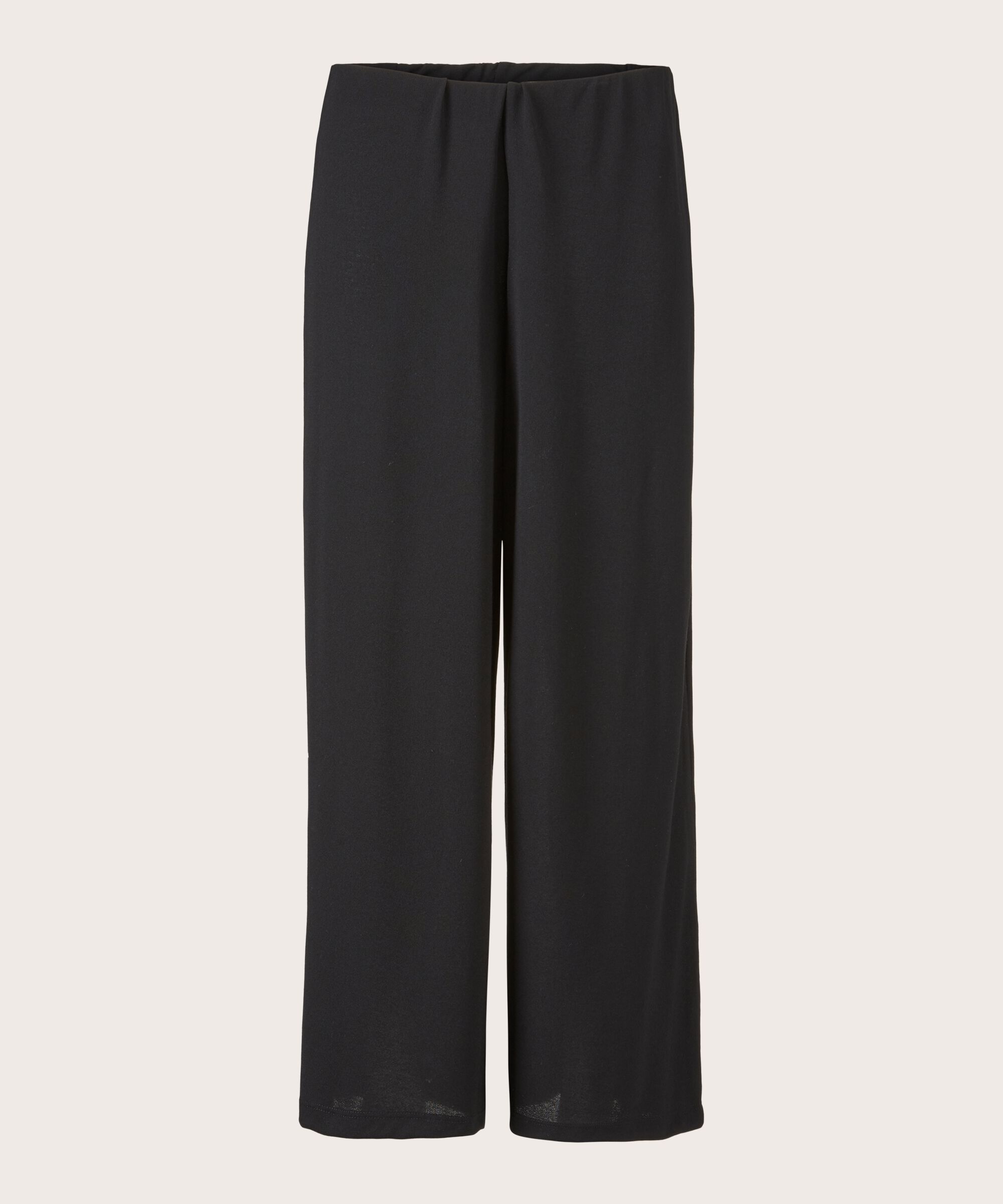 Jerseyhose Mit Elastischem Bund, Black