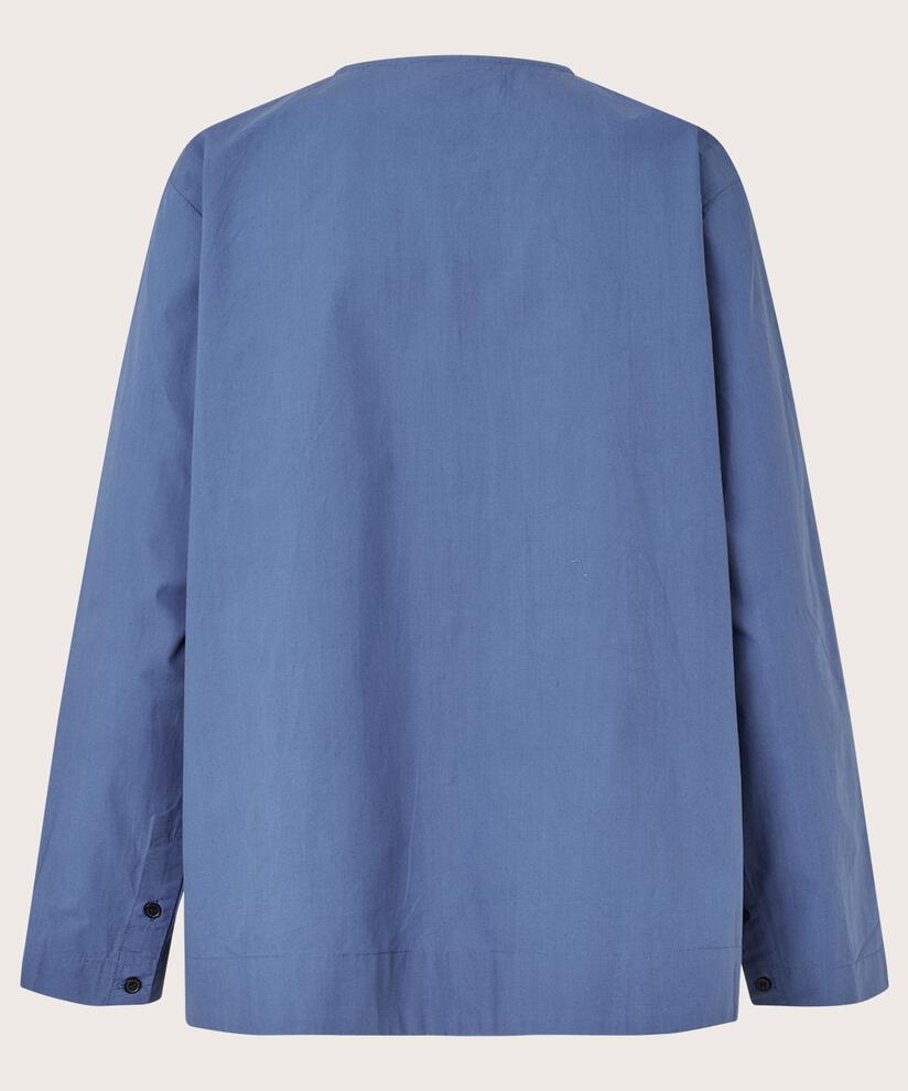 Durchgeknöpfte Hemdjacke aus Baumwolle, Sargasso Sea