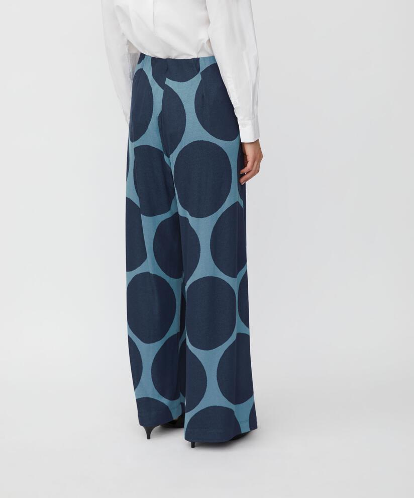 Jerseyhose mit weitem Bein und elastischem Bund, Proven Blue