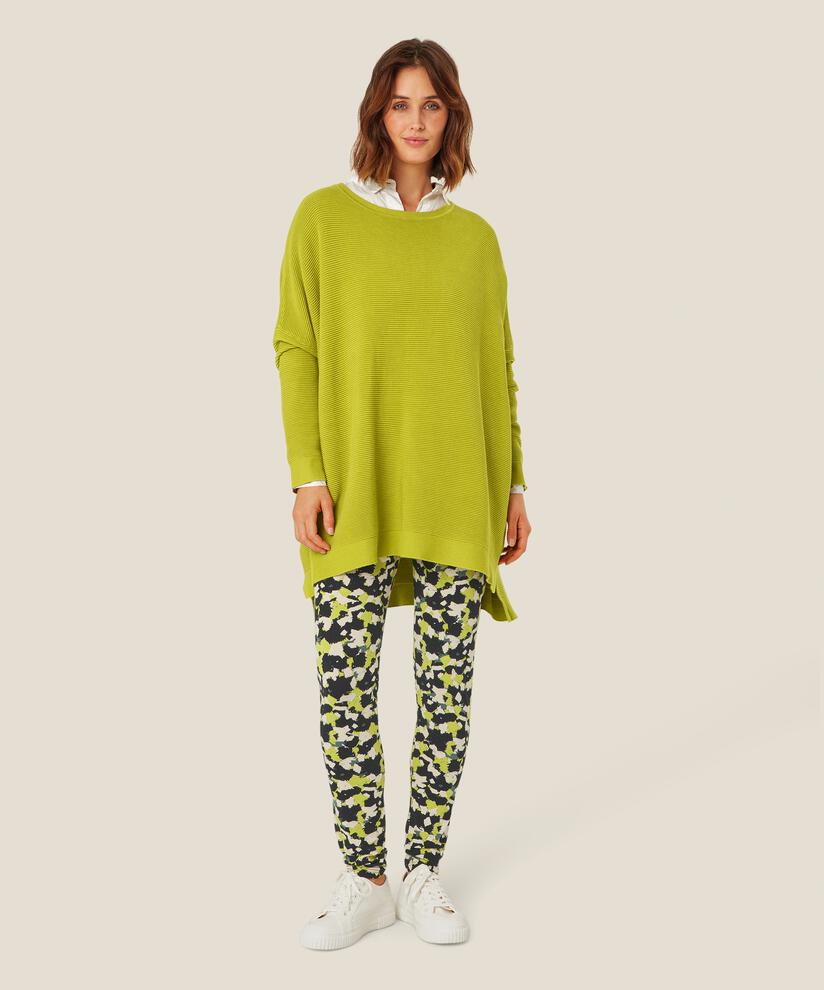 Weich gemusterte Jersey-Leggings, Oasis