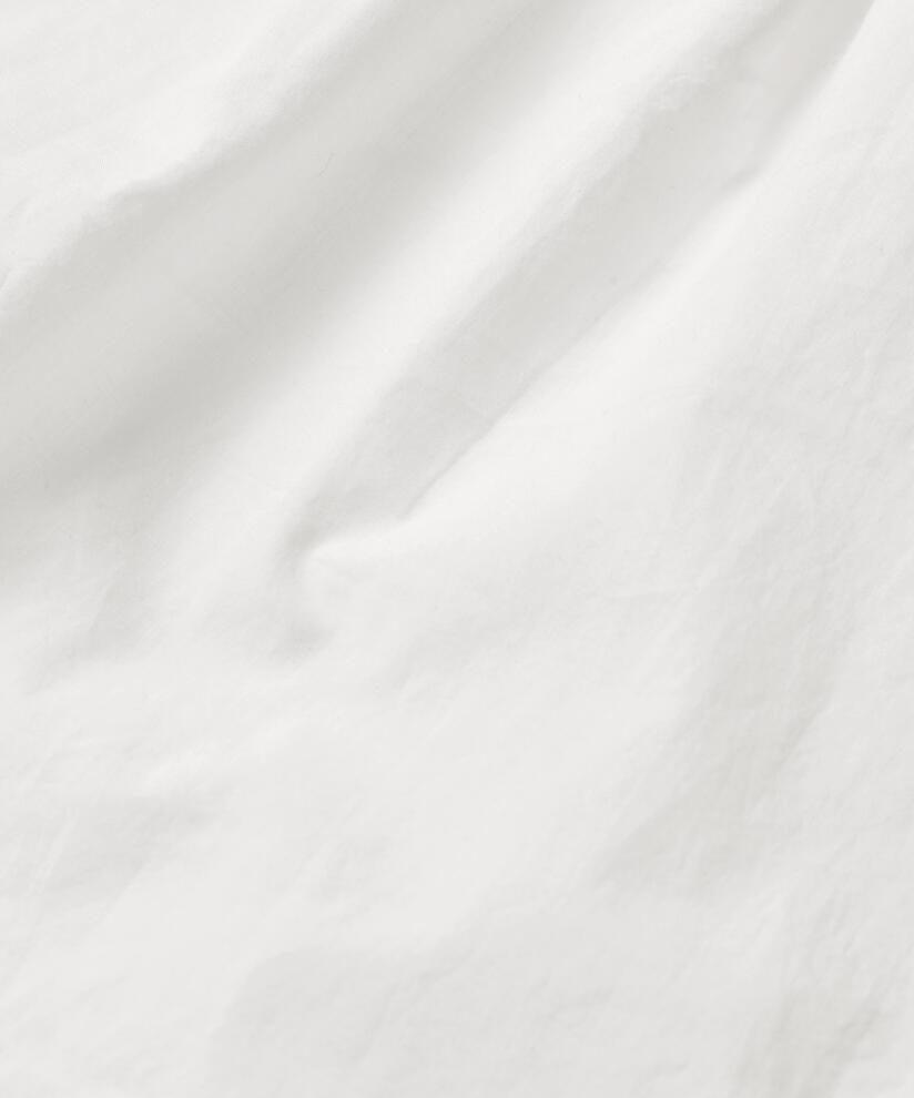 klassisches Baumwollhemd mit Manschetten, White