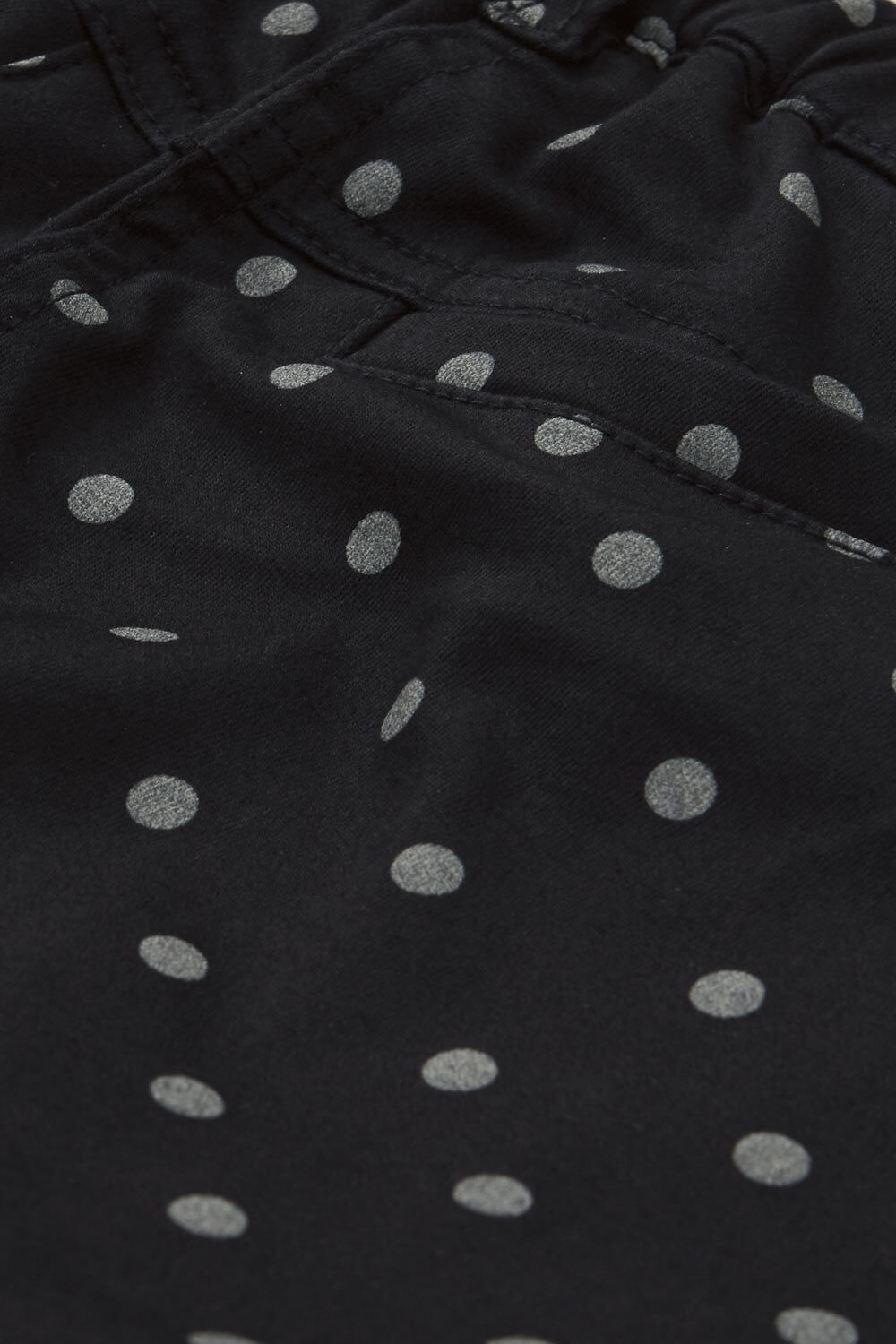 PENNY CROPPED HOSE, Black