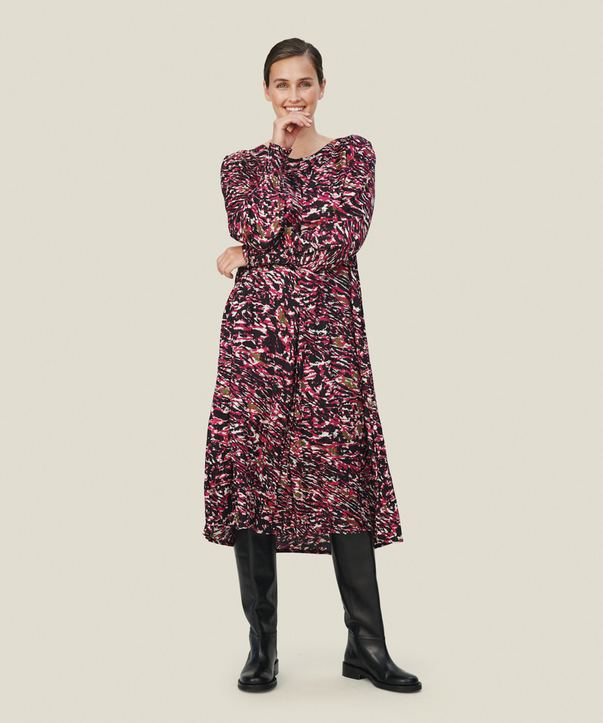 NORASSA KLEID, Sangria