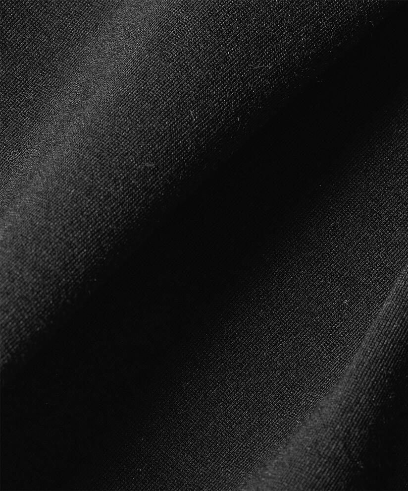 Jerseyhose Mit Falten Vorne Und Verdecktem Reißverschluss An Der Seite, Black