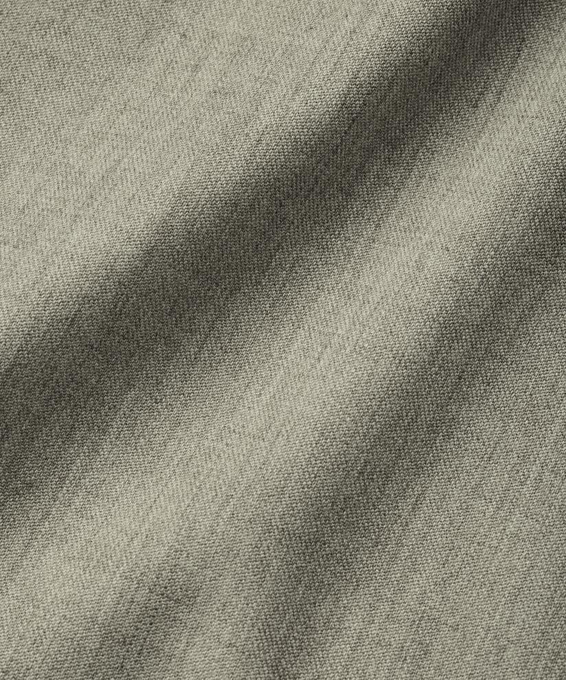 Tunika mit Hemdkragen und V-Ausschnitt, Vetiver