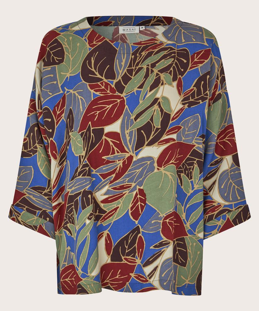 Viskosebluse mit 3/4 Ärmeln, Surf the web