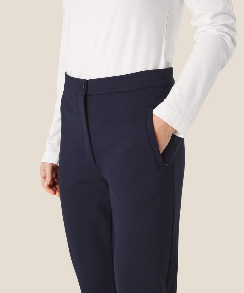 Pamala JERSEY Hose, Navy, hi-res