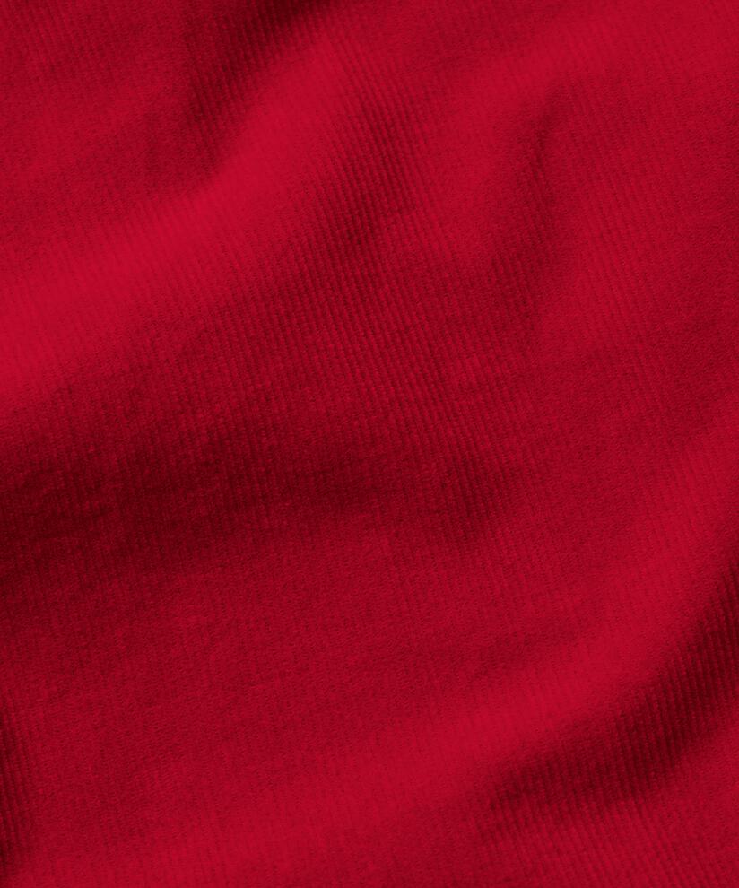 Samthemdkleid Mit 3/4-ärmeln, Scarlet Sage