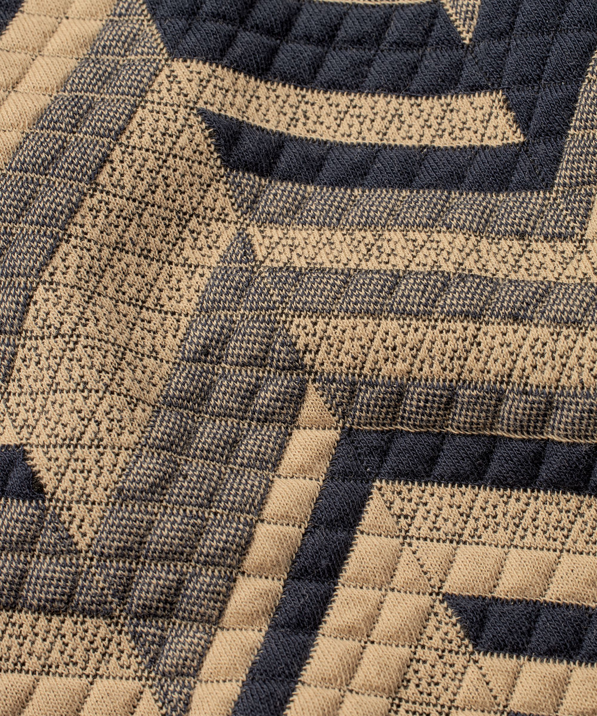 Shirt Mit 3/4-ärmeln Aus Strukturiertem Jersey, Travertine