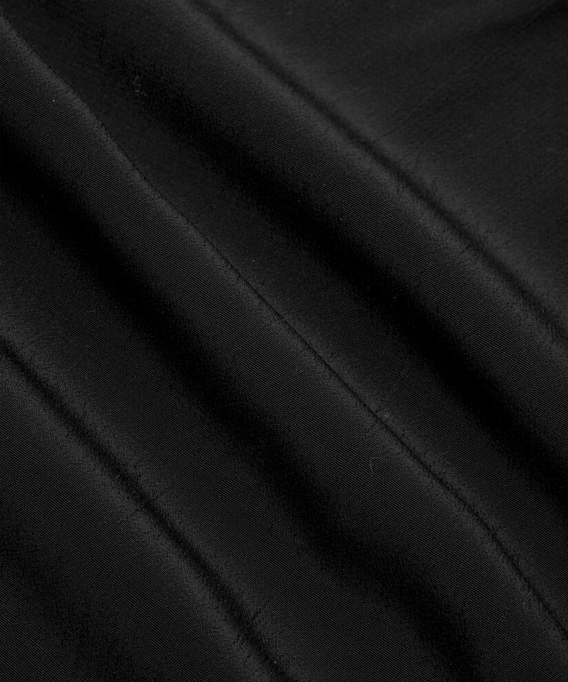 Kleid mit Knöpfen und Taillenband, Black