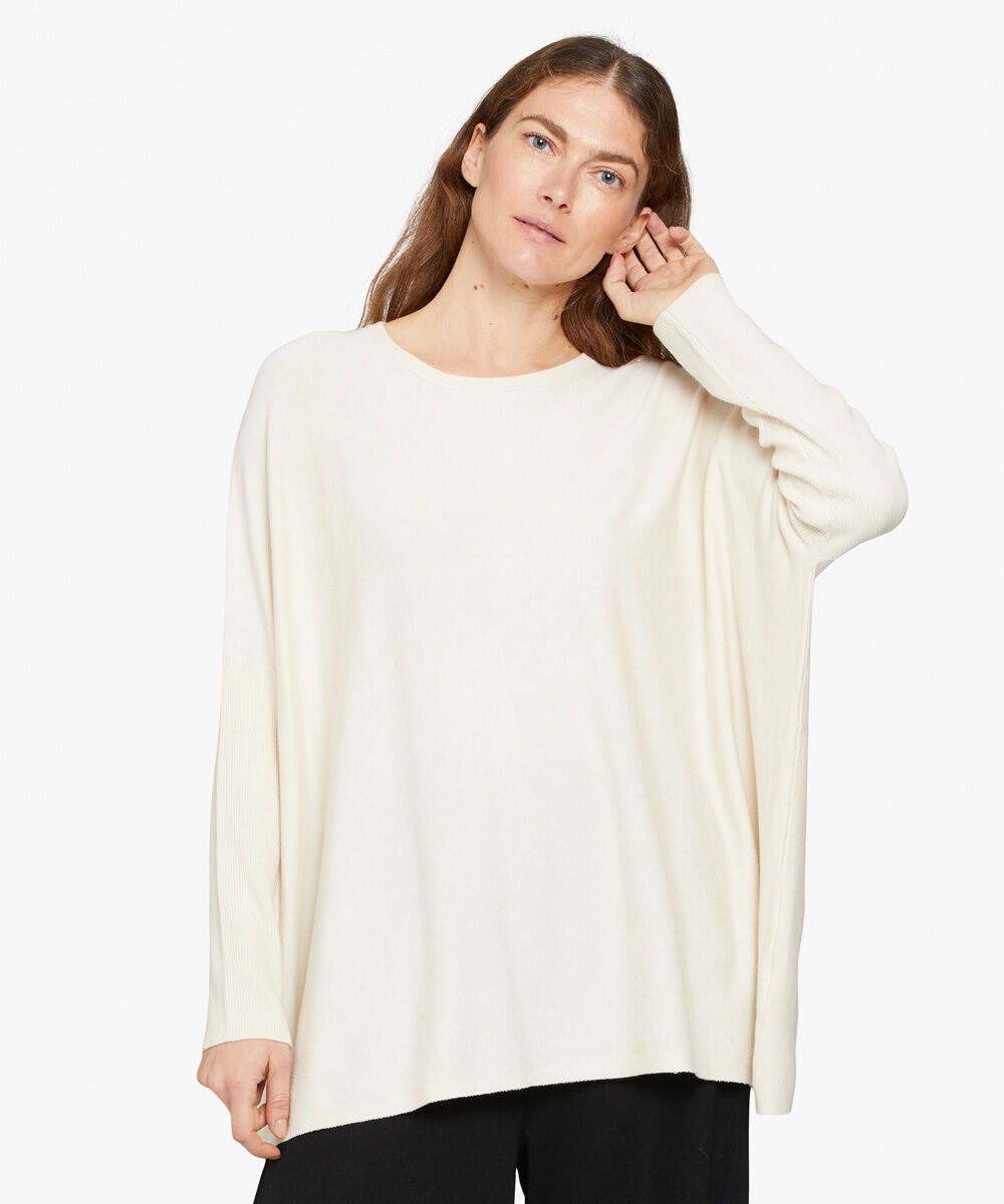 Oversize-pullover Mit Schmalen &Auml;rmeln, Whitecap