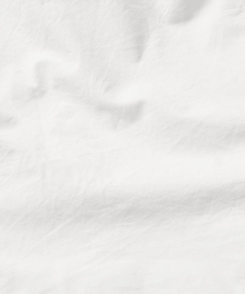 Wickelhemd aus Baumwollpopeline, White