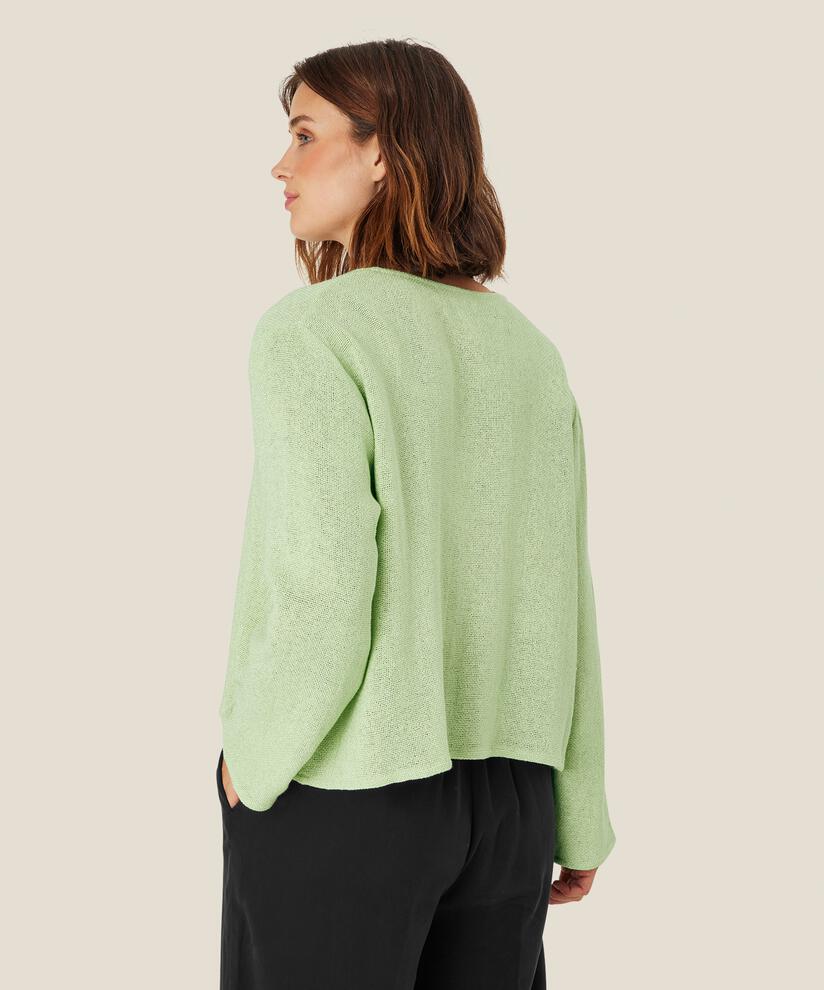 Kurze Jacke Aus Bouclé, Bok Choy