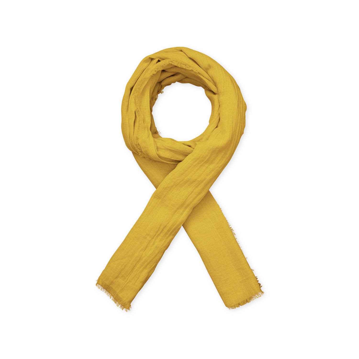 Schal aus Weicher Baumwolle, Olive Oil