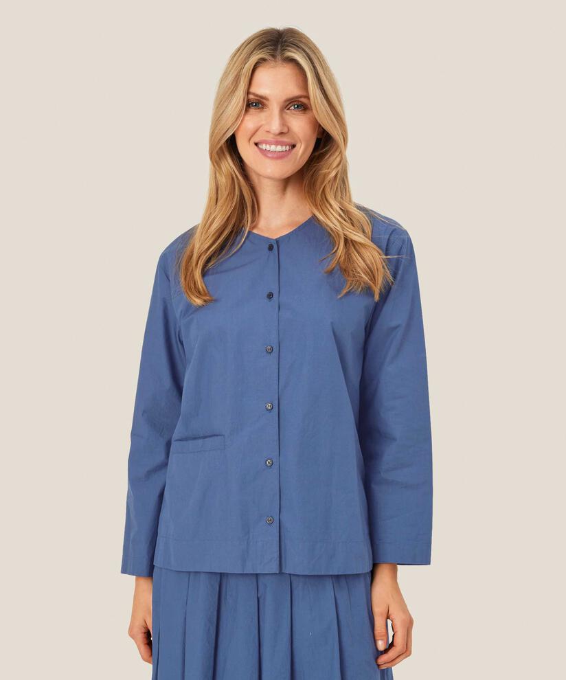 Durchgeknöpfte Hemdjacke aus Baumwolle, Sargasso Sea