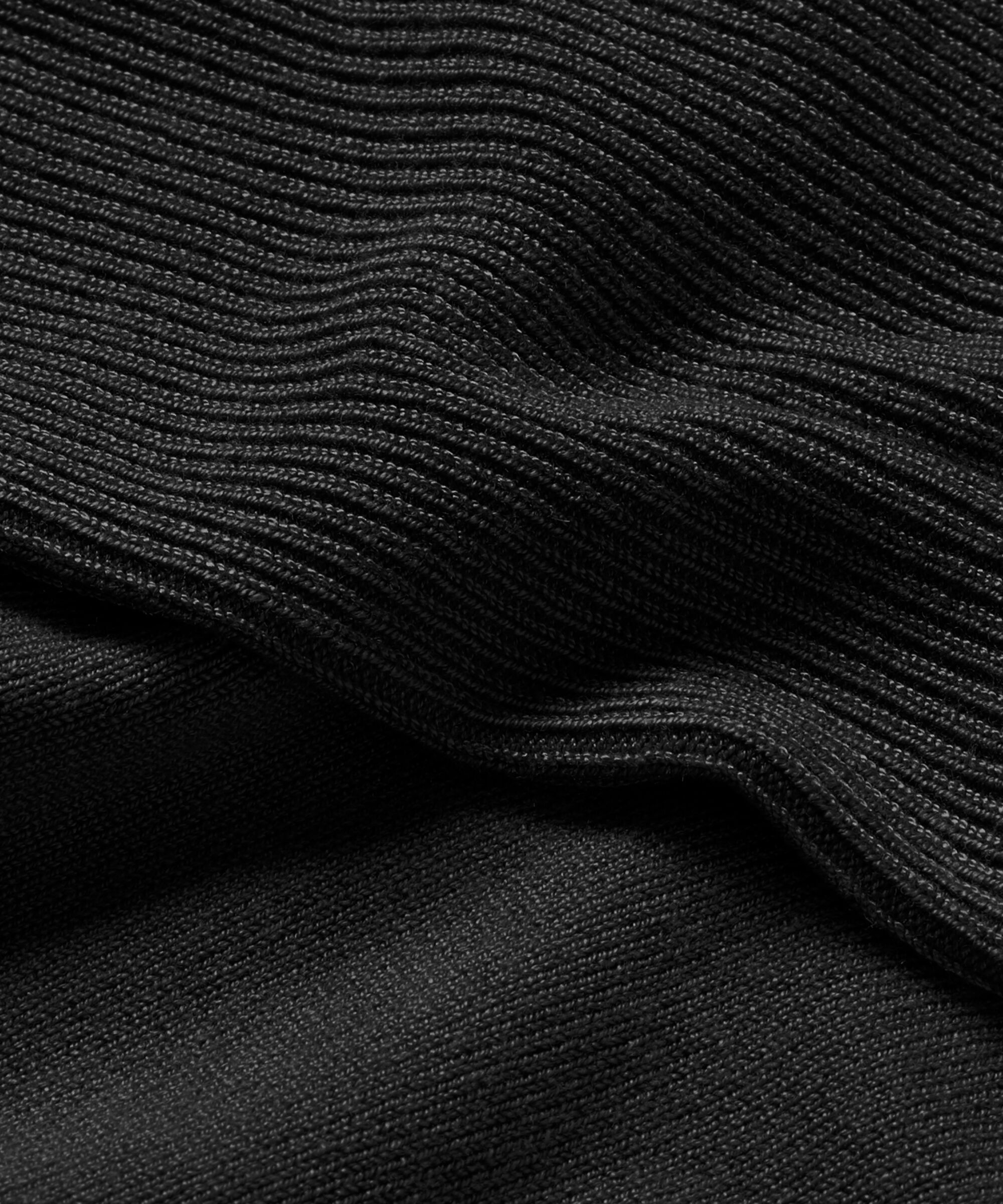 Oversize-pullover Mit Schmalen Ärmeln, Black